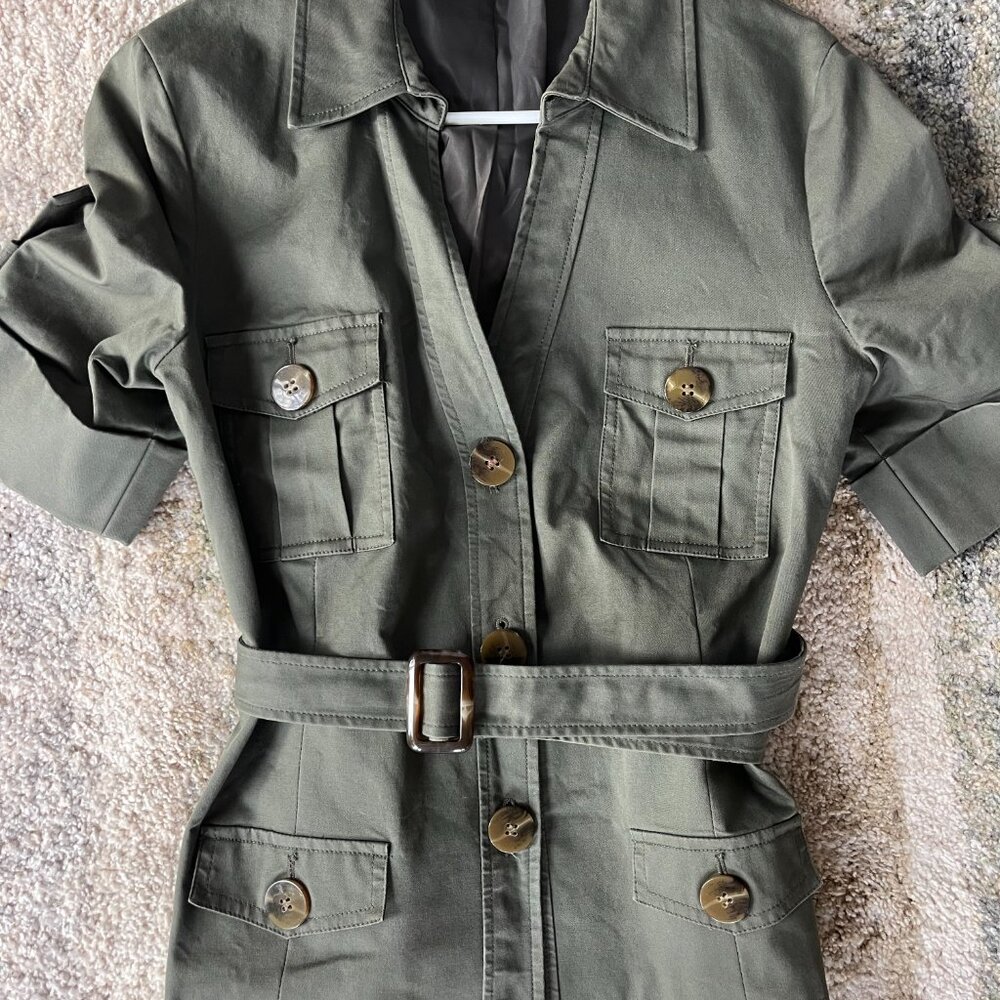 Kenneth Cole Reaction Womens Blazer 3/4 Sleeve - Picture 3 of 9